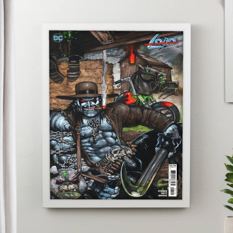 تابلو پینکمن طرح کمیک DC لوبو Lobo DC Comics 24 Jm