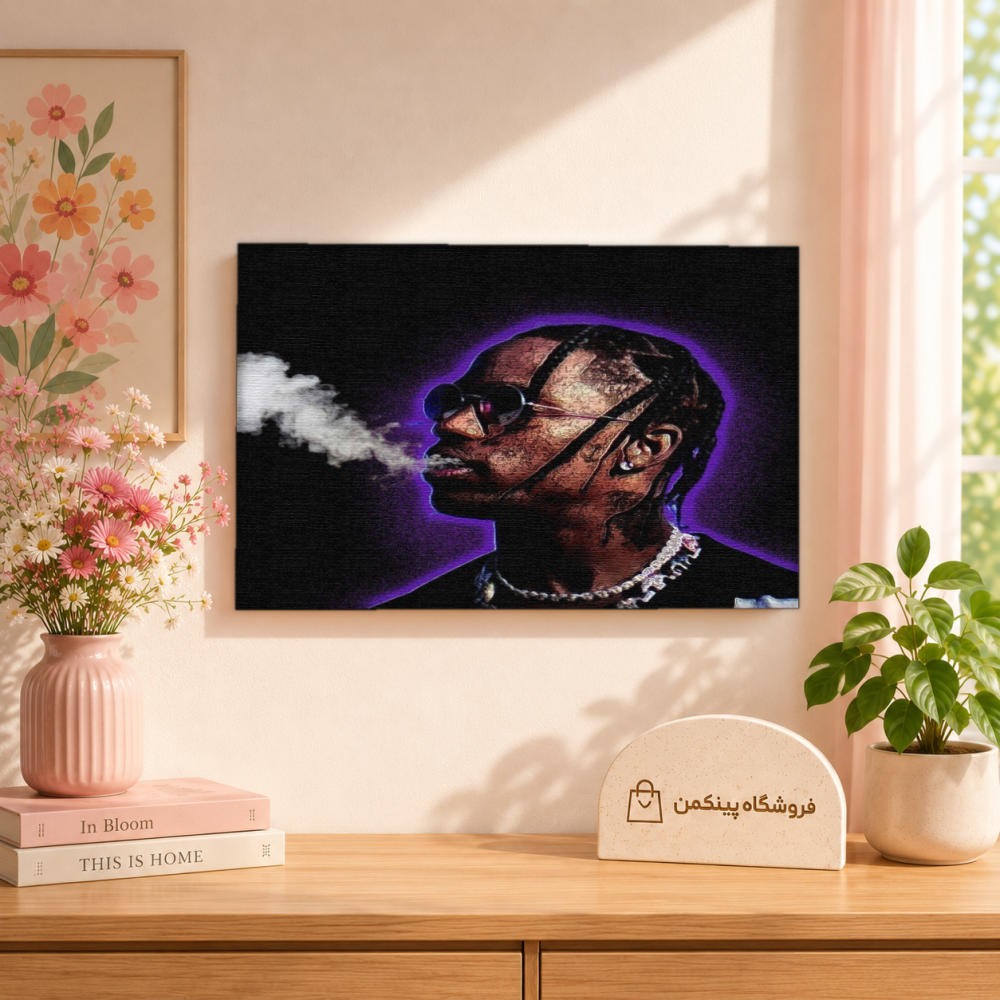 تابلو شاسی پینکمن طرح تراویس اسکات 2019 - Travis Scott 2019 کد Jm 11