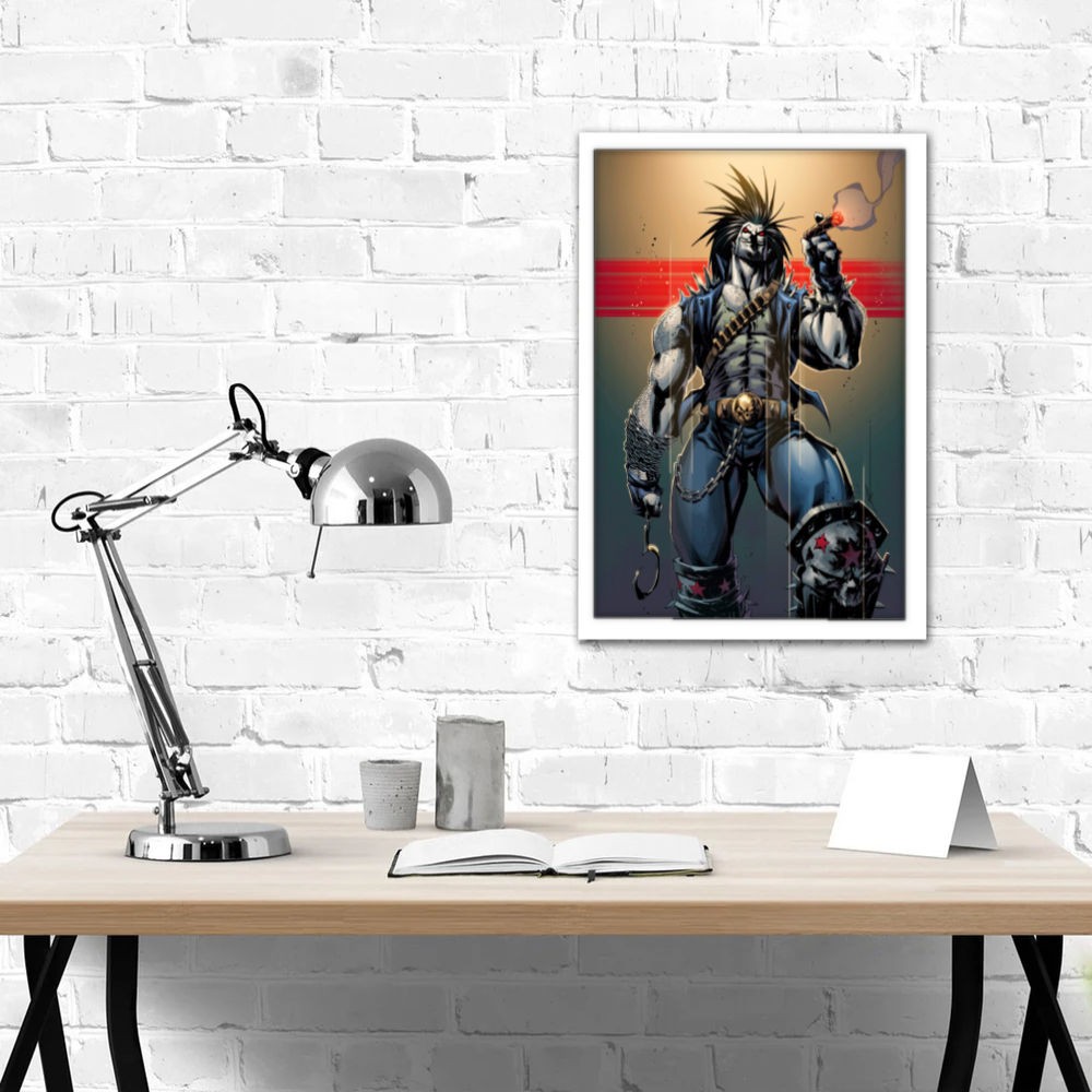 تابلو پینکمن طرح کمیک DC لوبو Lobo DC Comics 17 Jm