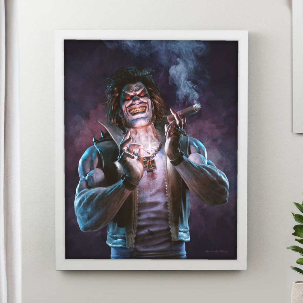تابلو پینکمن طرح کمیک DC لوبو Lobo DC Comics 10 Jm