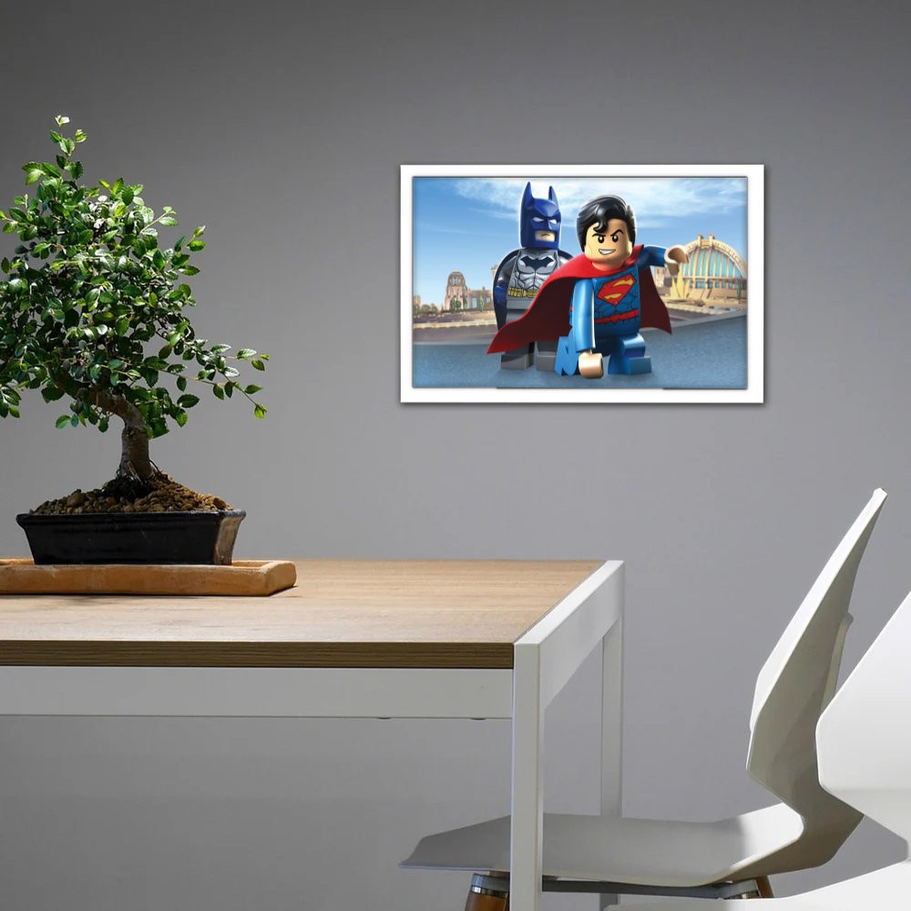 تابلو پینکمن طرح کمیک DC Lego Super Héroes جاستیس لیگ Attack Legion Doom! Lego DC Comics Super Héroes Justice_9
