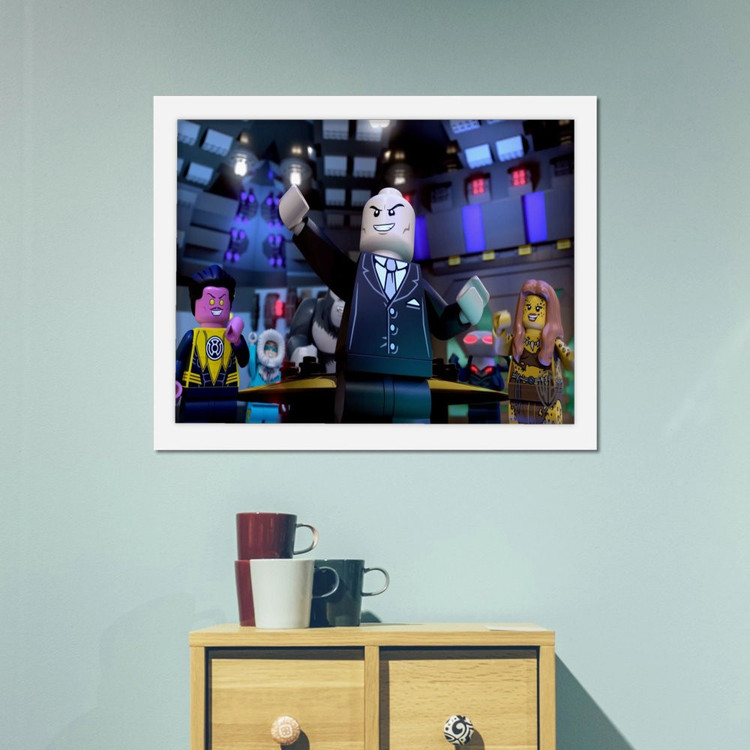 تابلو پینکمن طرح کمیک DC Lego Super Héroes جاستیس لیگ Attack Legion Doom! Lego DC Comics Super Héroes Justice_3
