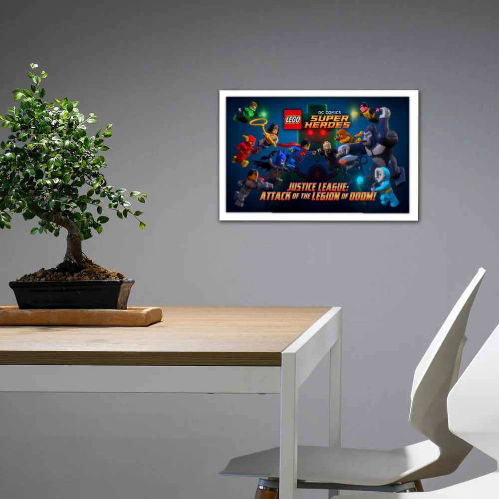 تابلو پینکمن طرح کمیک DC Lego Super Héroes جاستیس لیگ Attack Legion Doom! Lego DC Comics Super Héroes Justice_21