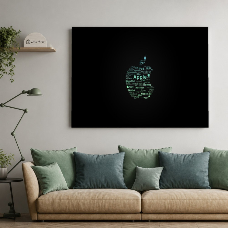 تابلو شاسی پینکمن طرح تایپوگرافی نسخه سوم - Typography 4k کد Jm 37