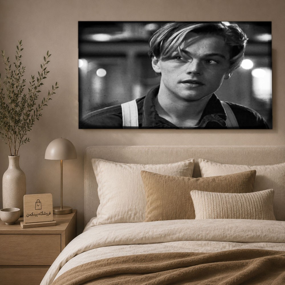 تابلو شاسی پینکمن طرح تایتانیک لئوناردو دیکاپریو - Titanic Leonardo DiCaprio کد Jm 14