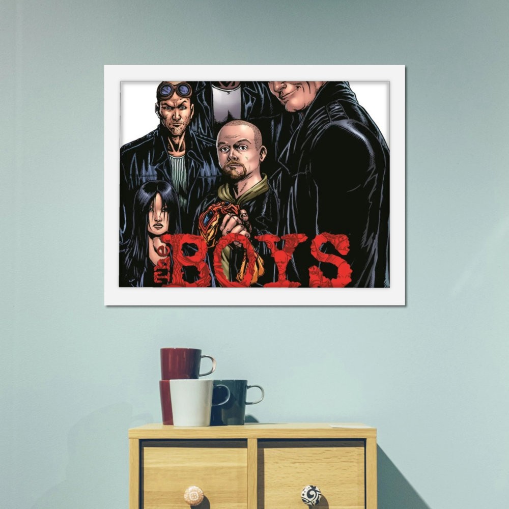 تابلو پینکمن طرح کمیک Boys The Boys Comics 13 Jm