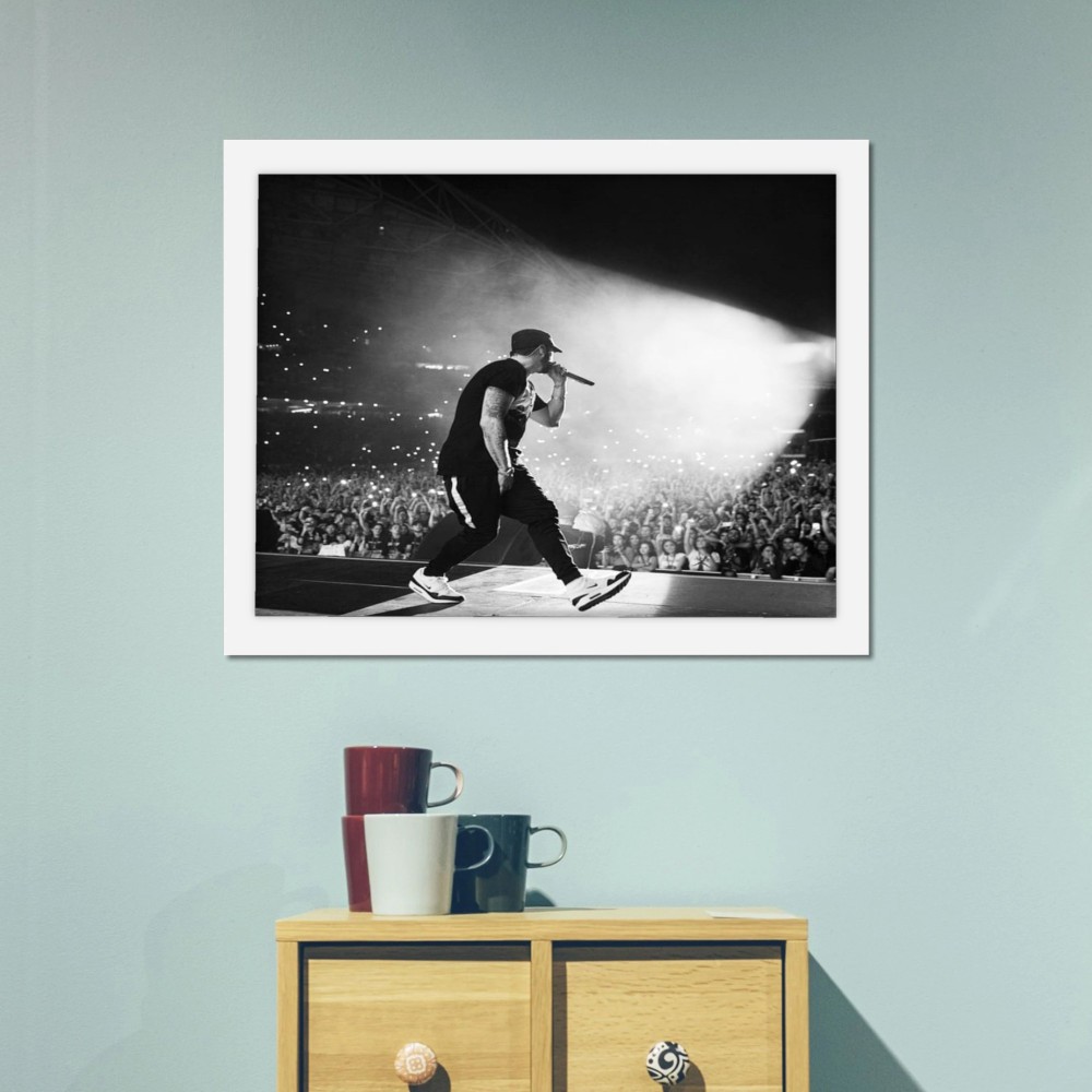 تابلو پینکمن طرح موسیقی امینم کنسرت Eminem Concert 4 Jm