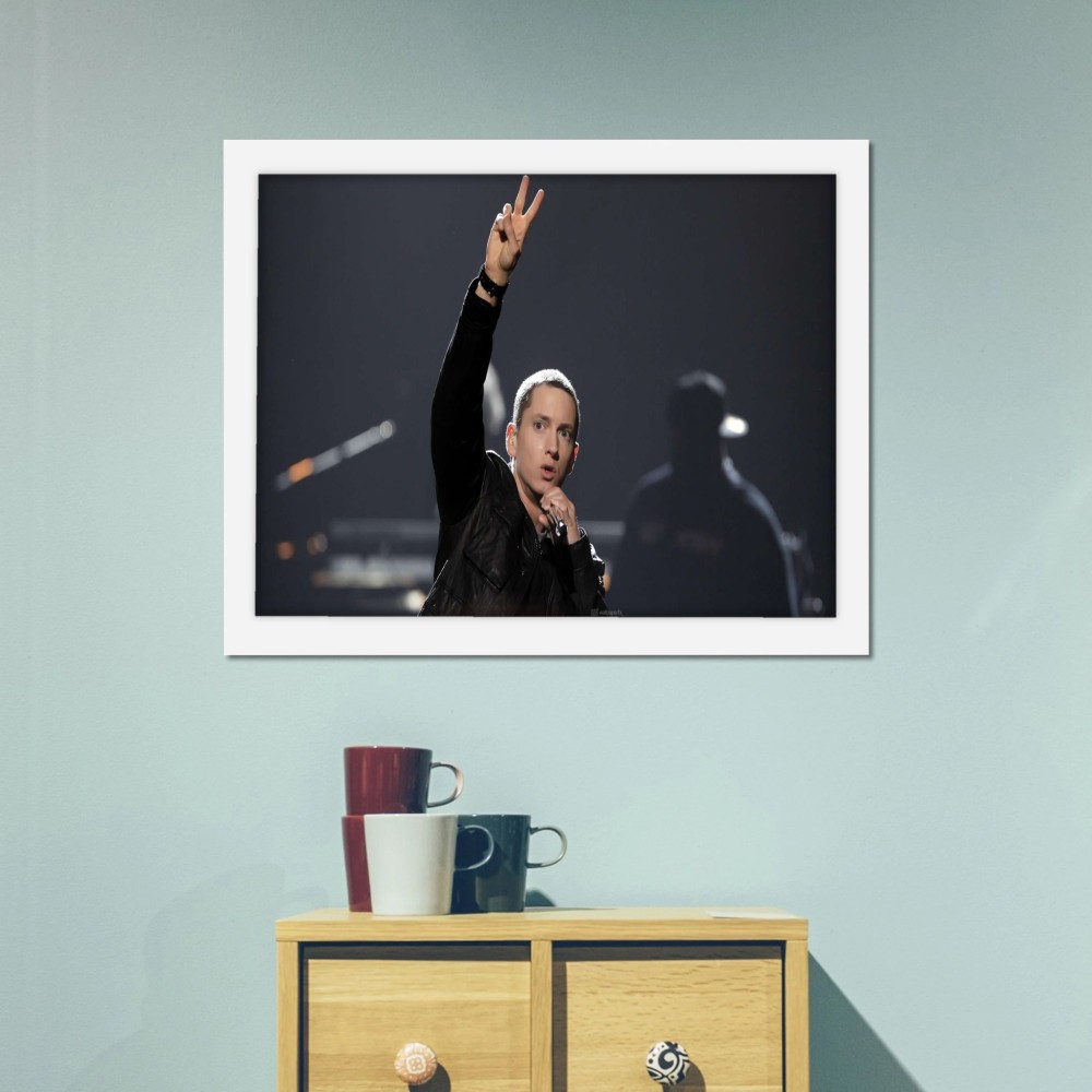 تابلو پینکمن طرح موسیقی امینم کنسرت Eminem Concert 17 Jm