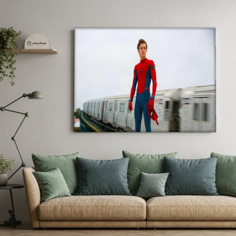 تابلو شاسی پینکمن طرح تام هالند پیتر پارکر تام هالند - Tom Holland Peter Parker PC کد Jm 9