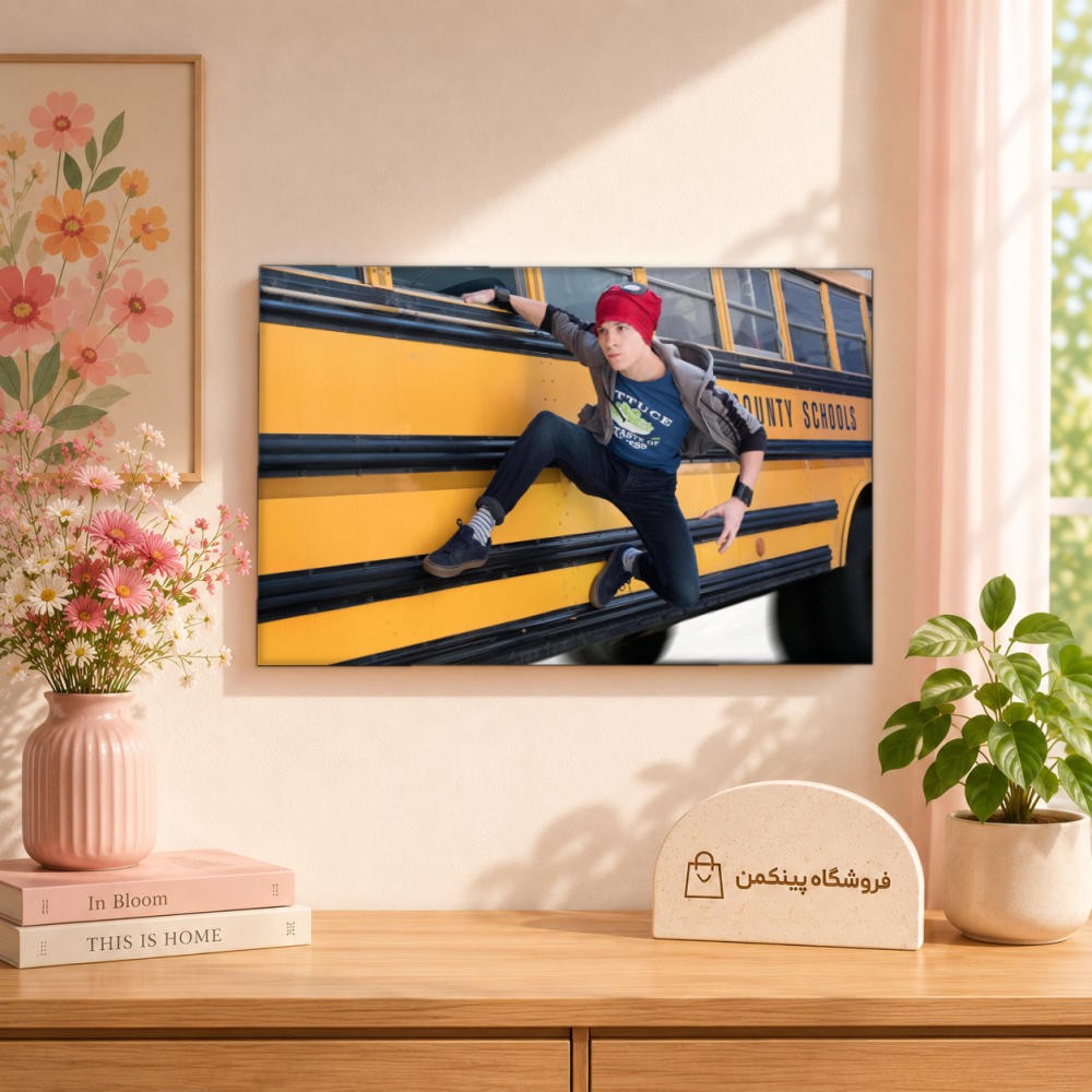 تابلو شاسی پینکمن طرح تام هالند پیتر پارکر تام هالند - Tom Holland Peter Parker PC کد Jm 5