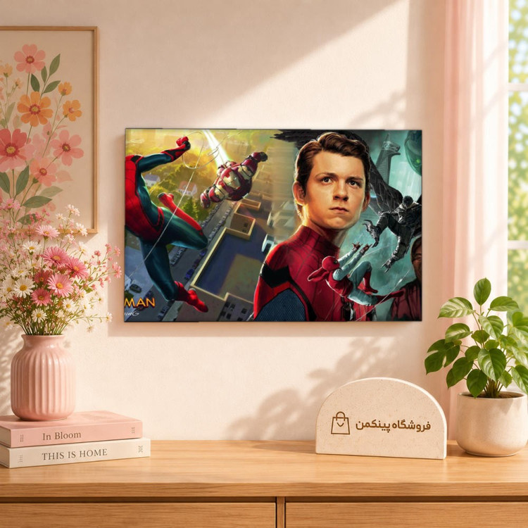 تابلو شاسی پینکمن طرح تام هالند پیتر پارکر تام هالند - Tom Holland Peter Parker PC کد Jm 4