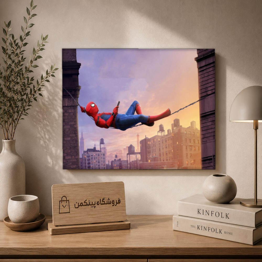تابلو شاسی پینکمن طرح تام هالند پیتر پارکر تام هالند - Tom Holland Peter Parker PC کد Jm 35