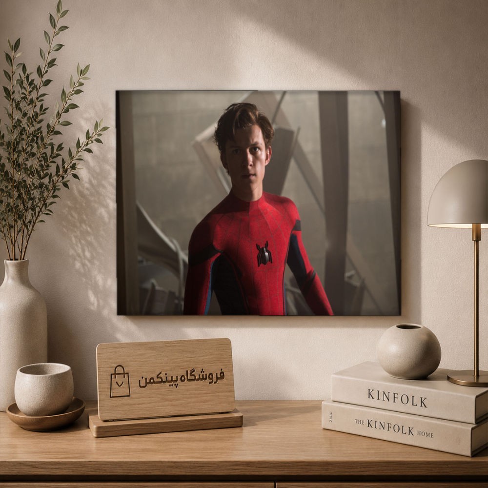 تابلو شاسی پینکمن طرح تام هالند پیتر پارکر تام هالند - Tom Holland Peter Parker PC کد Jm 33