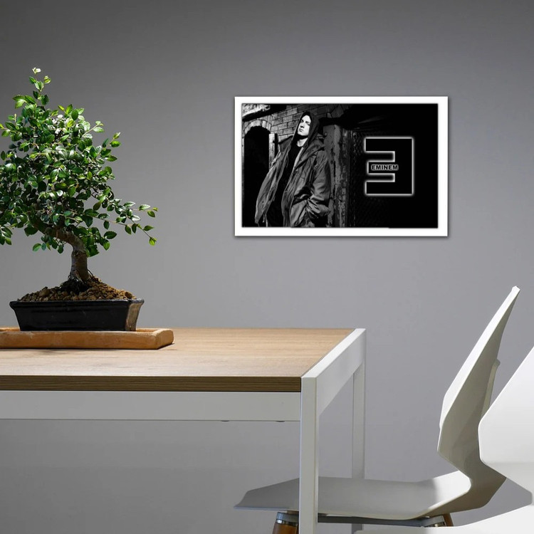 تابلو پینکمن طرح موسیقی امینم کلاژ Eminem Collage 7 Jm
