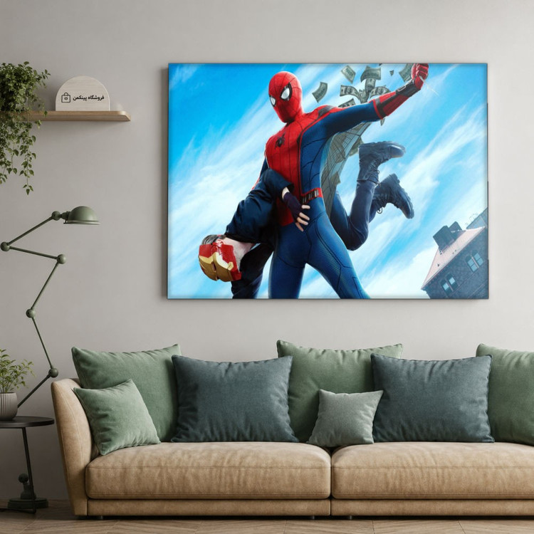 تابلو شاسی پینکمن طرح تام هالند پیتر پارکر تام هالند - Tom Holland Peter Parker PC کد Jm 29
