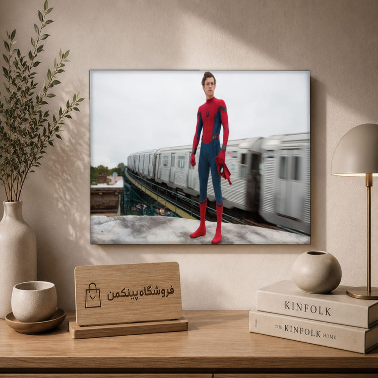 تابلو شاسی پینکمن طرح تام هالند پیتر پارکر تام هالند - Tom Holland Peter Parker PC کد Jm 28