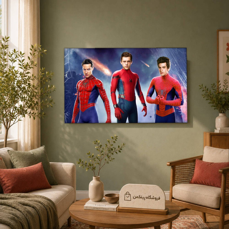 تابلو شاسی پینکمن طرح تام هالند پیتر پارکر تام هالند - Tom Holland Peter Parker PC کد Jm 26