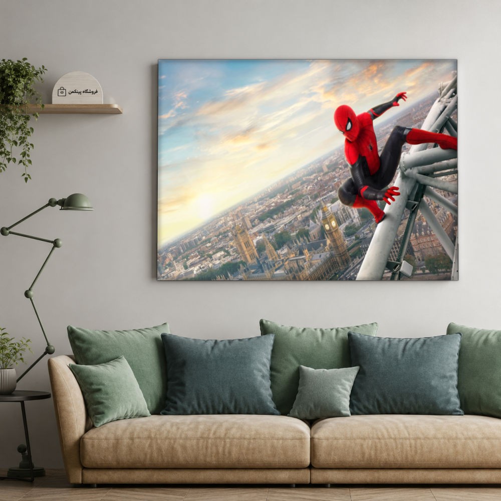 تابلو شاسی پینکمن طرح تام هالند پیتر پارکر تام هالند - Tom Holland Peter Parker PC کد Jm 24