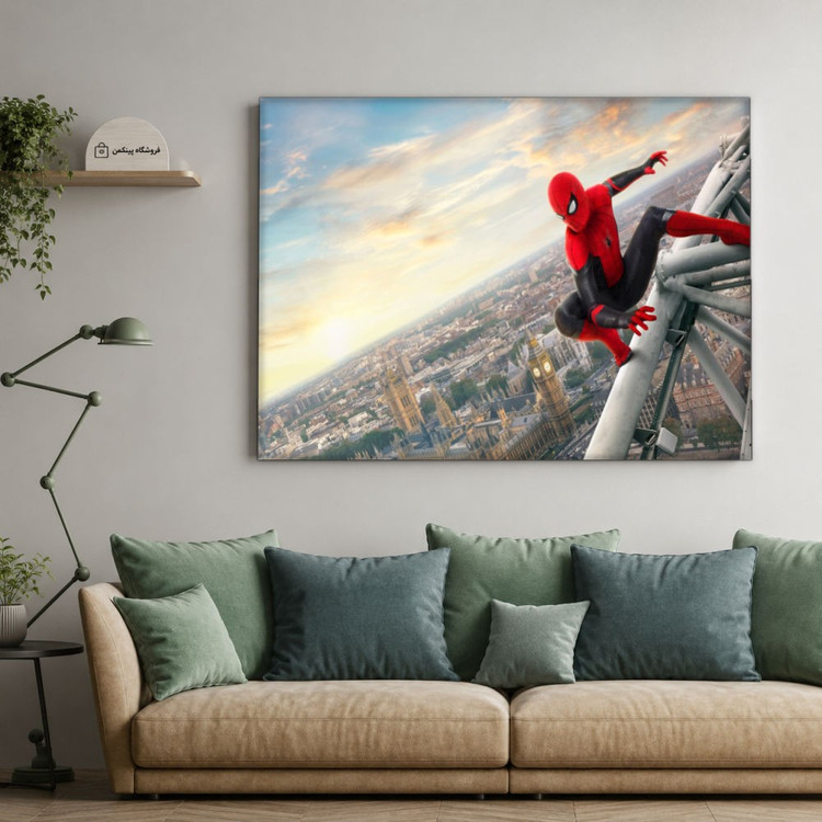 تابلو شاسی پینکمن طرح تام هالند پیتر پارکر تام هالند - Tom Holland Peter Parker PC کد Jm 24