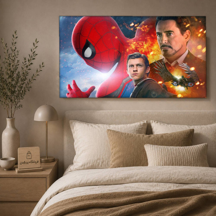تابلو شاسی پینکمن طرح تام هالند پیتر پارکر تام هالند - Tom Holland Peter Parker PC کد Jm 23