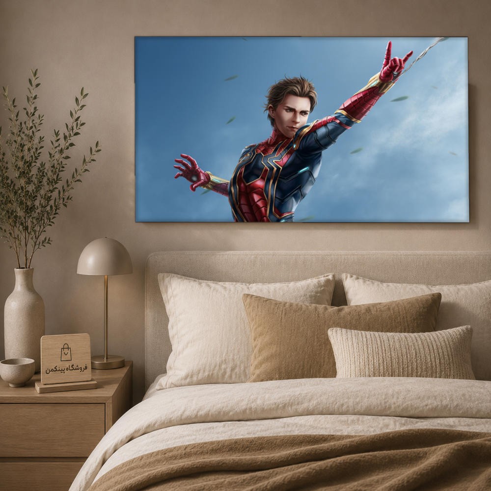تابلو شاسی پینکمن طرح تام هالند پیتر پارکر تام هالند - Tom Holland Peter Parker PC کد Jm 12