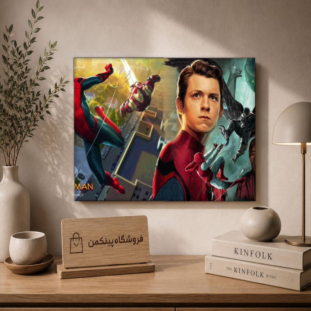 تابلو شاسی پینکمن طرح تام هالند پیتر پارکر - Tom Holland Peter Parker کد Jm 8