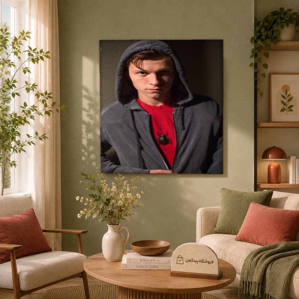 تابلو شاسی پینکمن طرح تام هالند پیتر پارکر - Tom Holland Peter Parker کد Jm 7