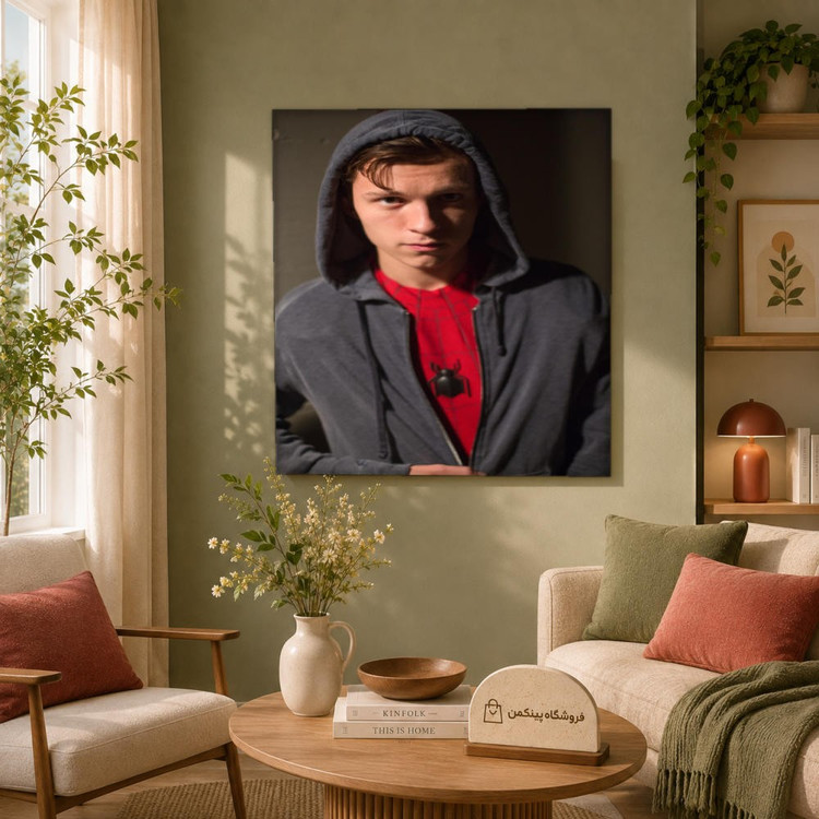 تابلو شاسی پینکمن طرح تام هالند پیتر پارکر - Tom Holland Peter Parker کد Jm 7