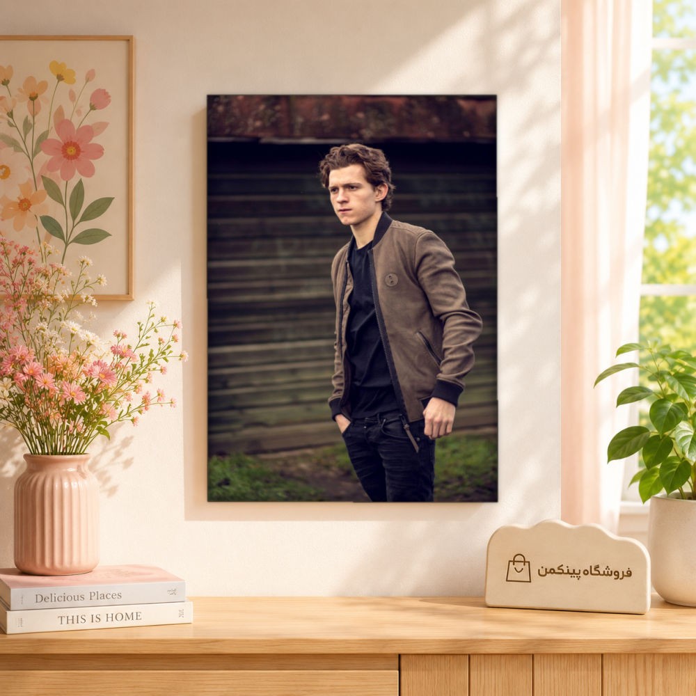 تابلو شاسی پینکمن طرح تام هالند پیتر پارکر - Tom Holland Peter Parker کد Jm 51