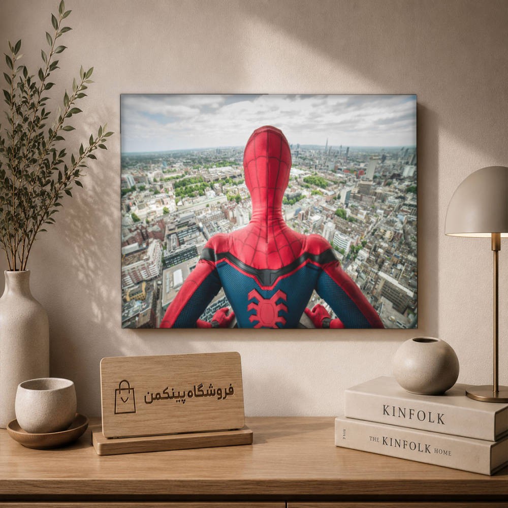 تابلو شاسی پینکمن طرح تام هالند پیتر پارکر - Tom Holland Peter Parker کد Jm 45