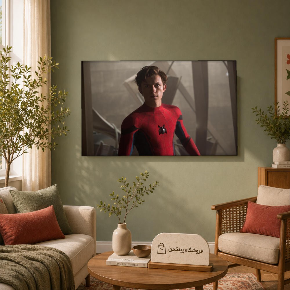 تابلو شاسی پینکمن طرح تام هالند پیتر پارکر - Tom Holland Peter Parker کد Jm 40