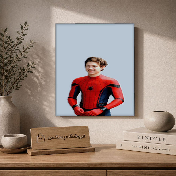 تابلو شاسی پینکمن طرح تام هالند پیتر پارکر - Tom Holland Peter Parker کد Jm 38