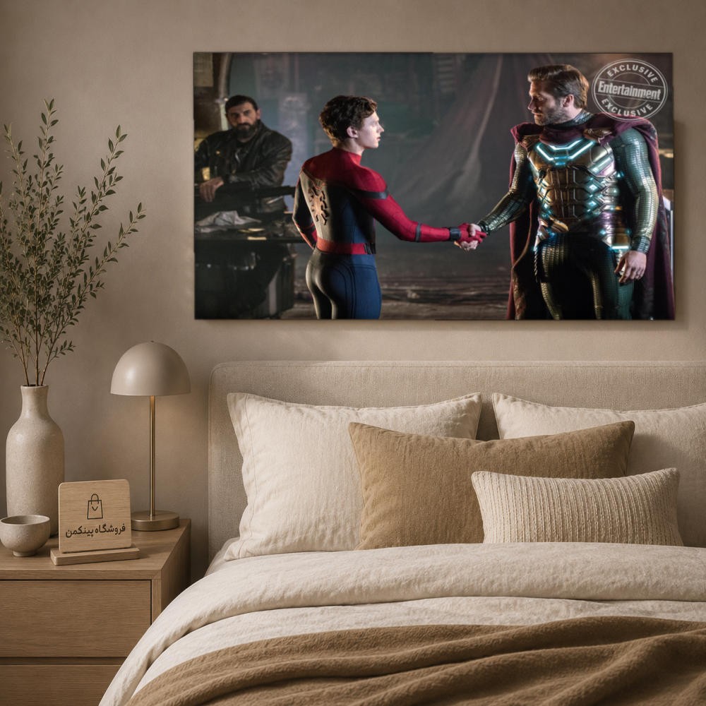 تابلو شاسی پینکمن طرح تام هالند پیتر پارکر - Tom Holland Peter Parker کد Jm 36
