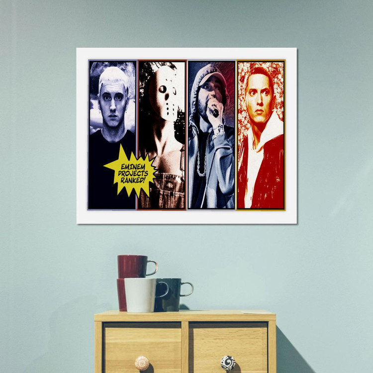 تابلو پینکمن طرح موسیقی امینم کاور آلبومها Eminem Album Covers 31 Jm