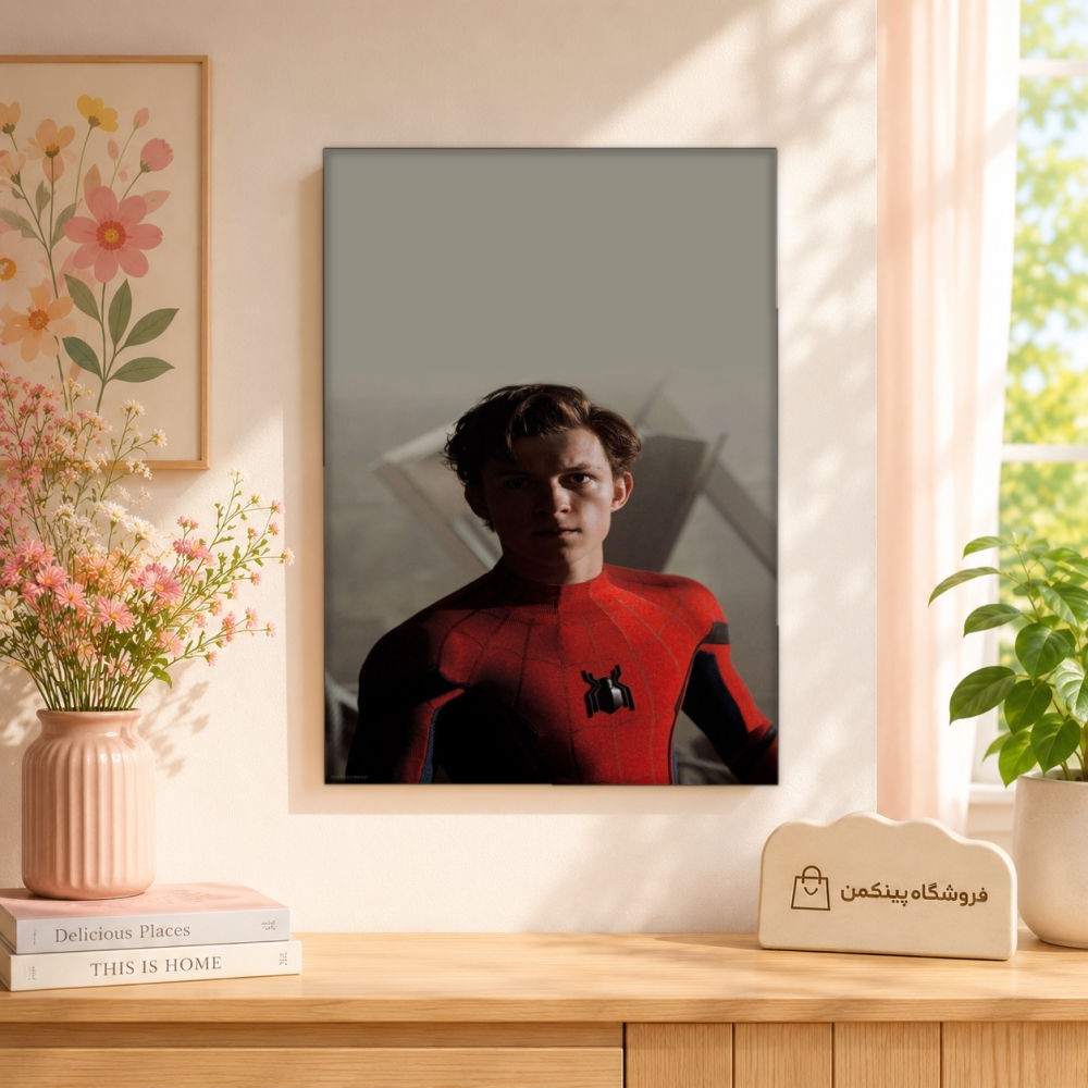 تابلو شاسی پینکمن طرح تام هالند پیتر پارکر - Tom Holland Peter Parker کد Jm 31