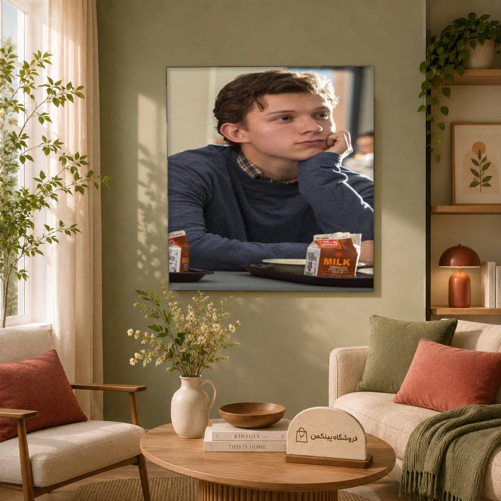 تابلو شاسی پینکمن طرح تام هالند پیتر پارکر - Tom Holland Peter Parker کد Jm 29