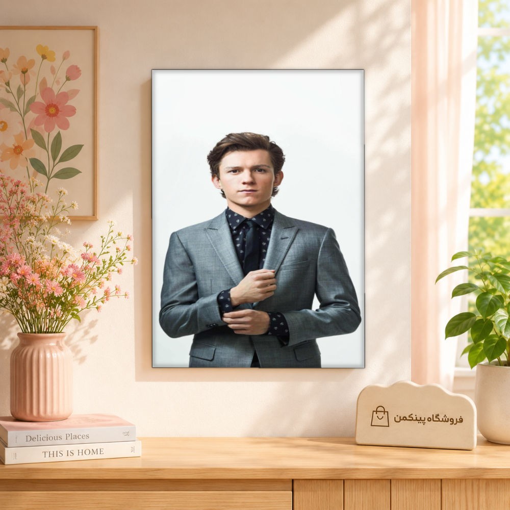تابلو شاسی پینکمن طرح تام هالند پیتر پارکر - Tom Holland Peter Parker کد Jm 28