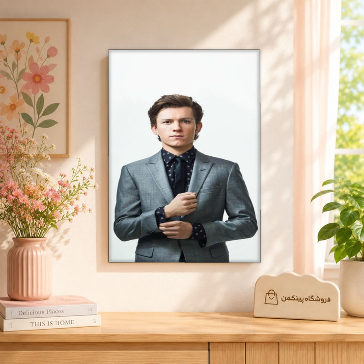 تابلو شاسی پینکمن طرح تام هالند پیتر پارکر - Tom Holland Peter Parker کد Jm 28