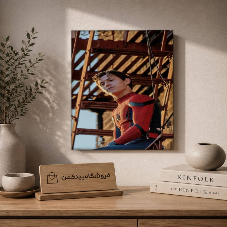 تابلو شاسی پینکمن طرح تام هالند پیتر پارکر - Tom Holland Peter Parker کد Jm 25