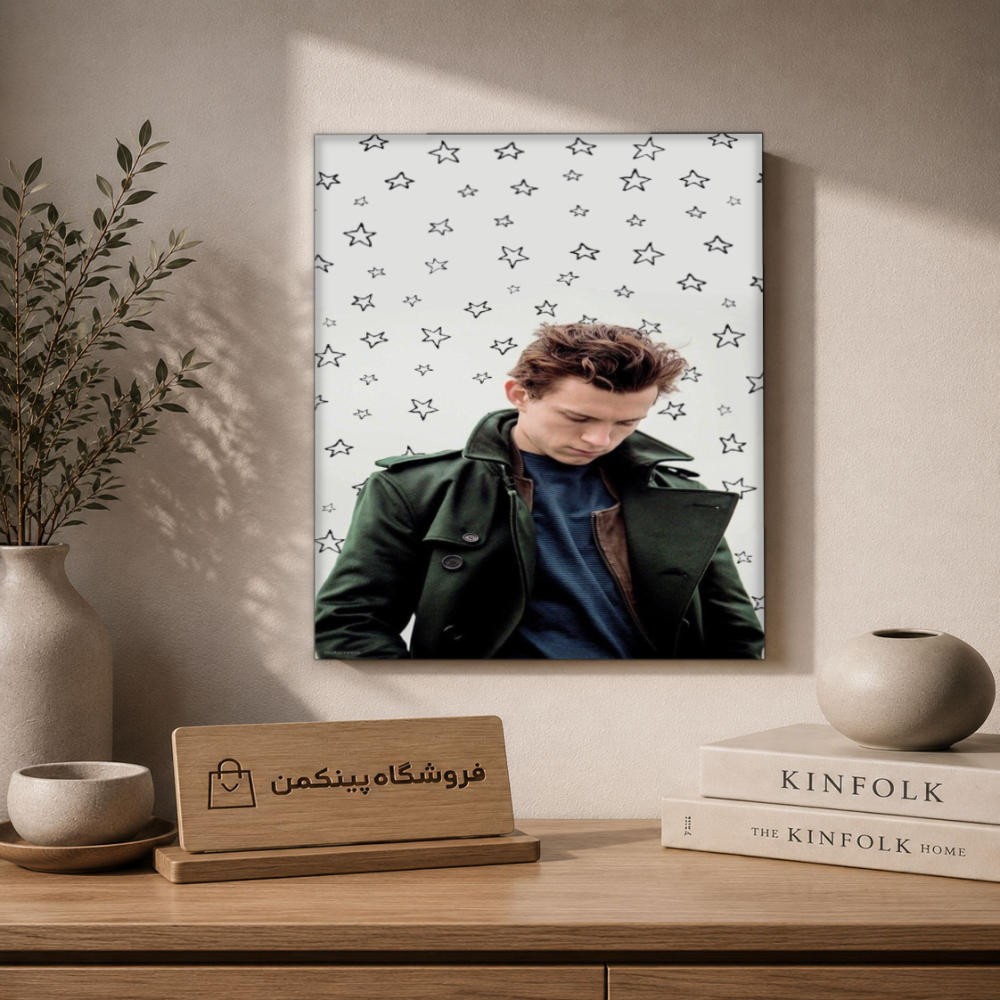 تابلو شاسی پینکمن طرح تام هالند پیتر پارکر - Tom Holland Peter Parker کد Jm 22