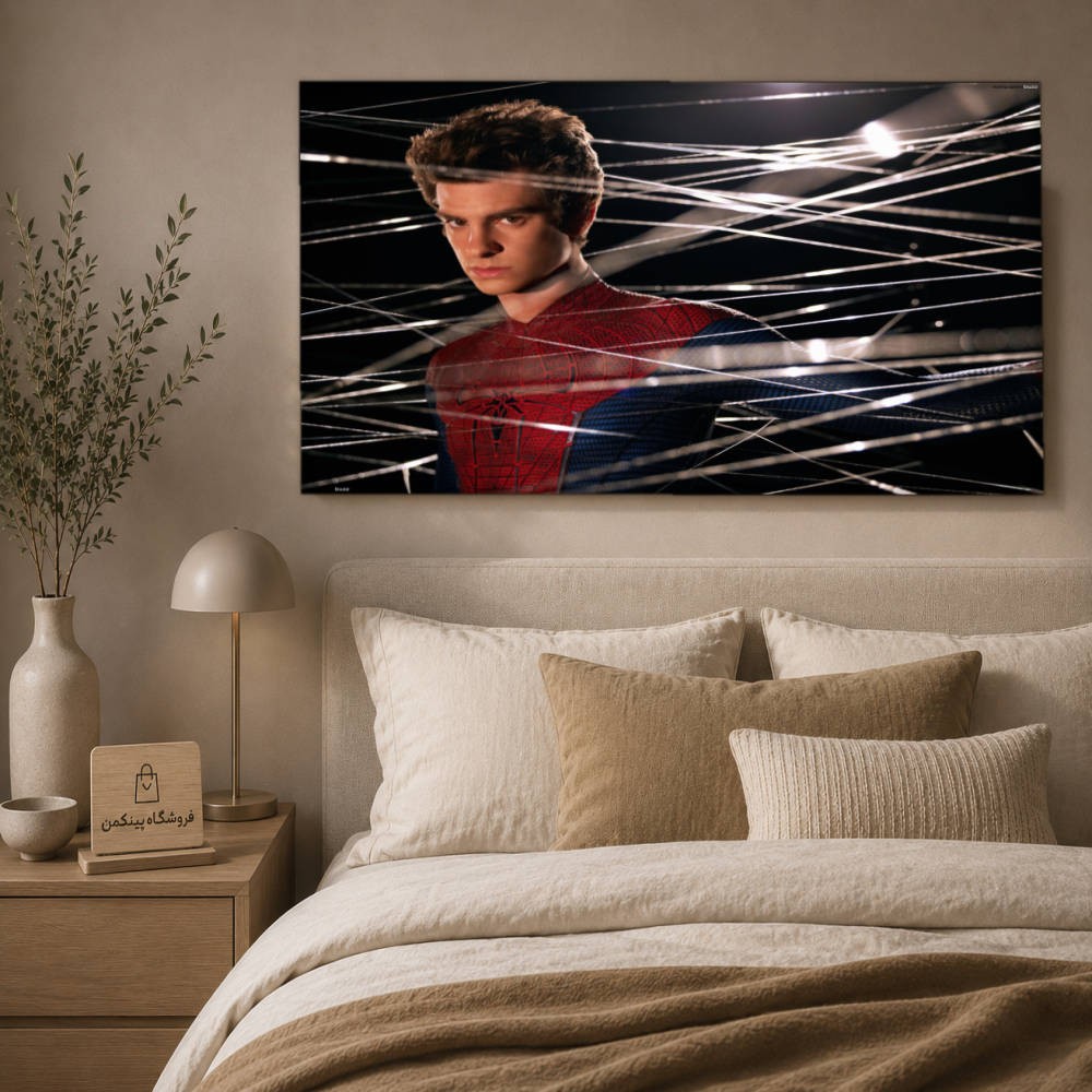 تابلو شاسی پینکمن طرح تام هالند پیتر پارکر - Tom Holland Peter Parker کد Jm 18