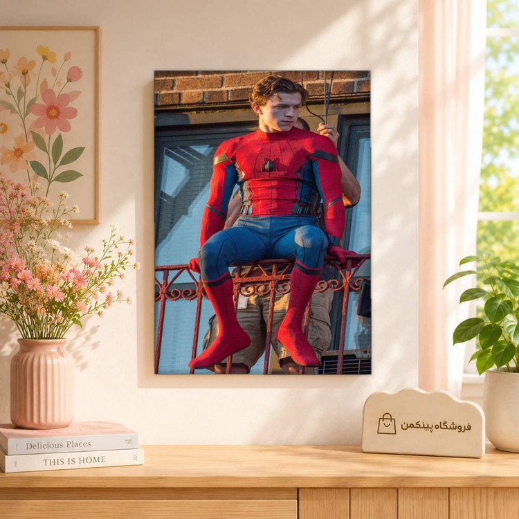 تابلو شاسی پینکمن طرح تام هالند پیتر پارکر - Tom Holland Peter Parker کد Jm 16
