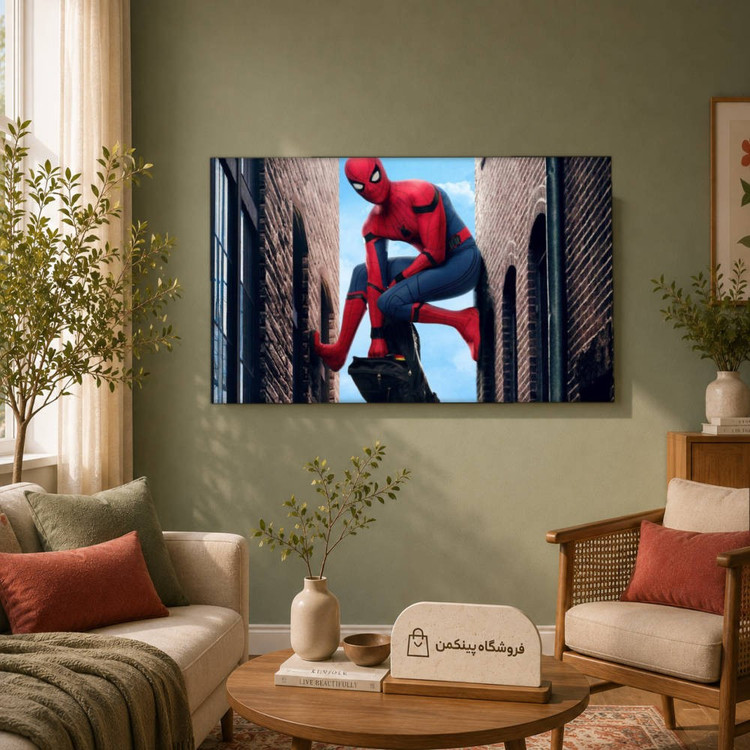 تابلو شاسی پینکمن طرح تام هالند پیتر پارکر - Tom Holland Peter Parker کد Jm 15