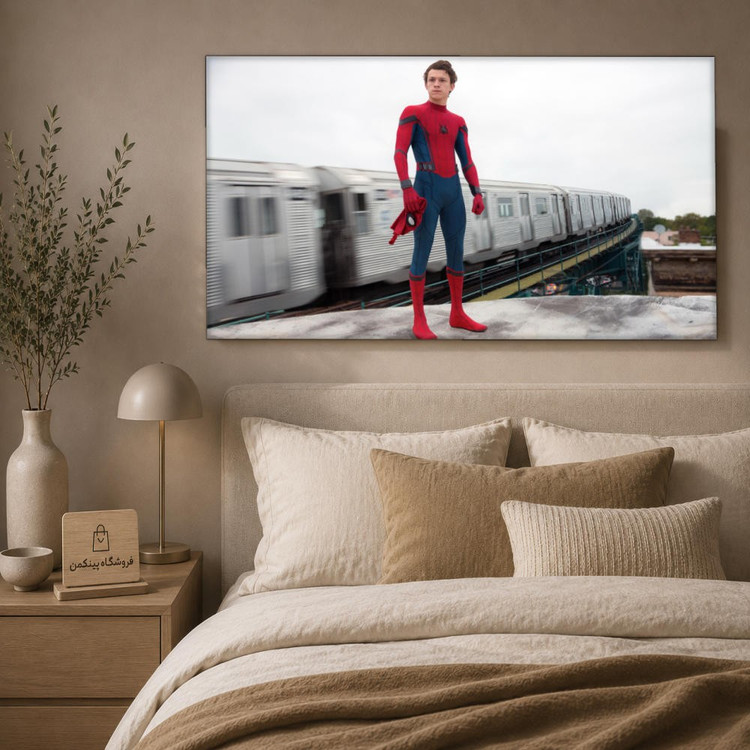 تابلو شاسی پینکمن طرح تام هالند پیتر پارکر - Tom Holland Peter Parker کد Jm 12