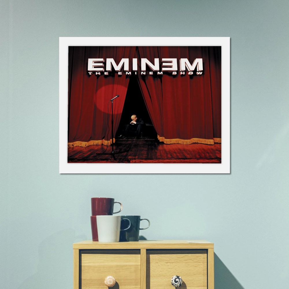 تابلو پینکمن طرح موسیقی امینم کاور آلبوم Eminem Album Cover 5 Jm