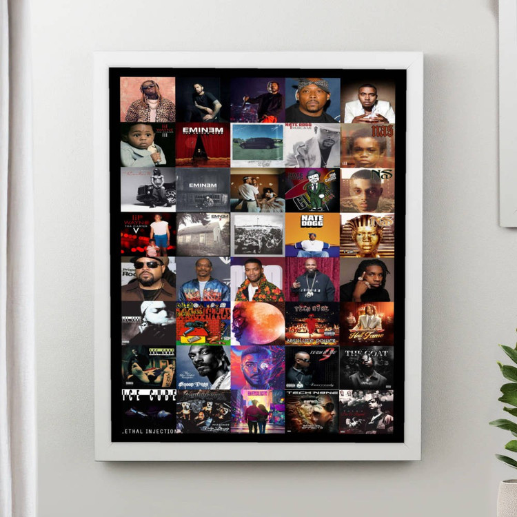 تابلو پینکمن طرح موسیقی امینم کاور آلبوم Eminem Album Cover 4 Jm