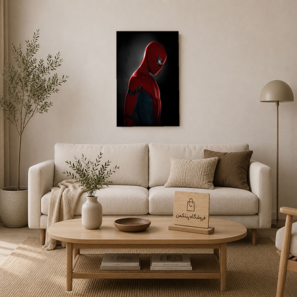 تابلو شاسی پینکمن طرح تام هالند و مایلز مورالس - Tom Holland And Miles Morales کد Jm 8