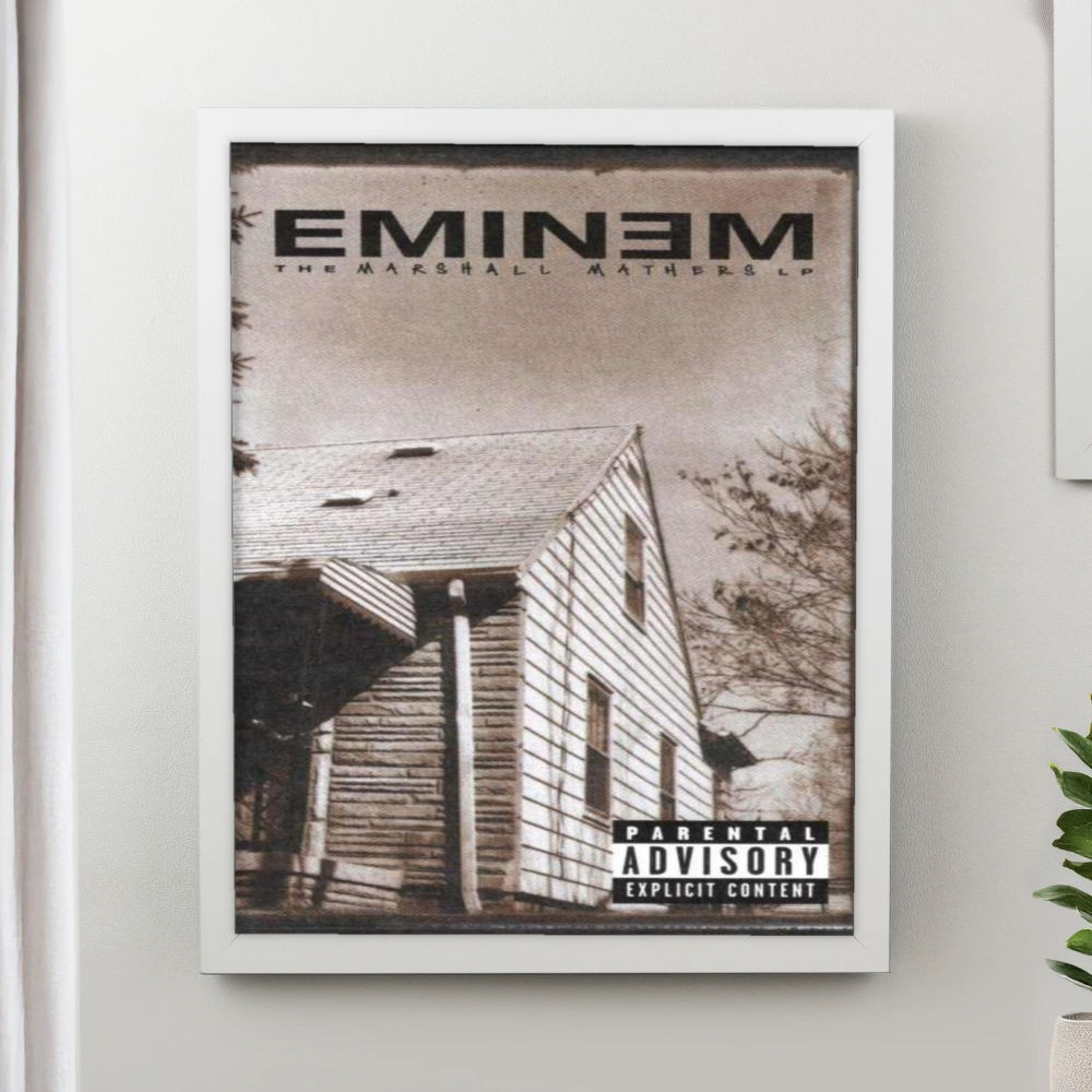 تابلو پینکمن طرح موسیقی امینم کاور آلبوم Eminem Album Cover 1 Jm