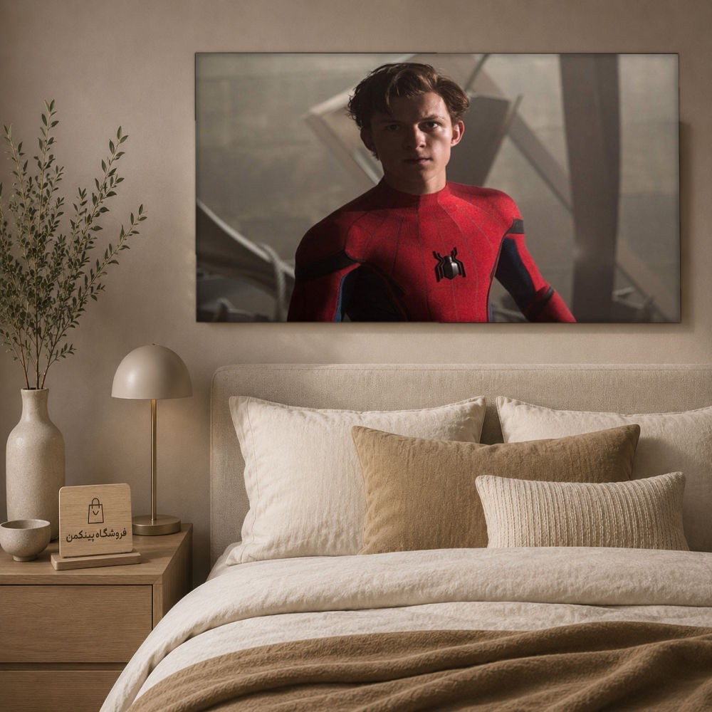 تابلو شاسی پینکمن طرح تام هالند و مایلز مورالس - Tom Holland And Miles Morales کد Jm 34