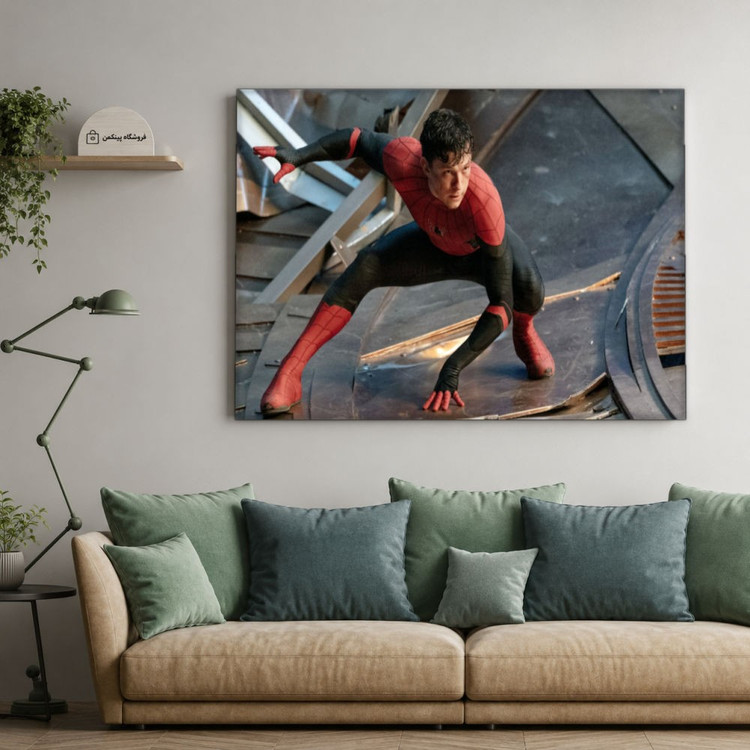 تابلو شاسی پینکمن طرح تام هالند و مایلز مورالس - Tom Holland And Miles Morales کد Jm 25